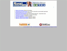 Tablet Screenshot of busi-boutique.com
